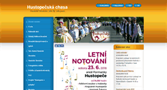 Desktop Screenshot of hustopecskachasa.cz