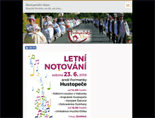 Tablet Screenshot of hustopecskachasa.cz